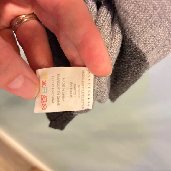 RD Style Oversized Striped Batwing Sweater - Size Small - Picture 4 of 7